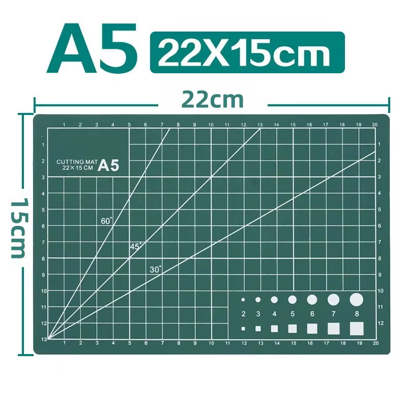 Tapis de découpe en PVC A2 A3 A4 A5, planche auto-guérison Double face, outils de Patchwork, bricola