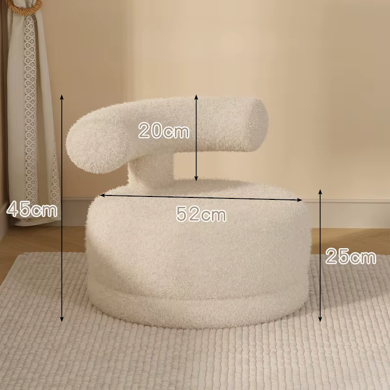 Pouf de dessin animé lavable, coussins de salon de style lettre, tatami pour chambre à coucher, peti