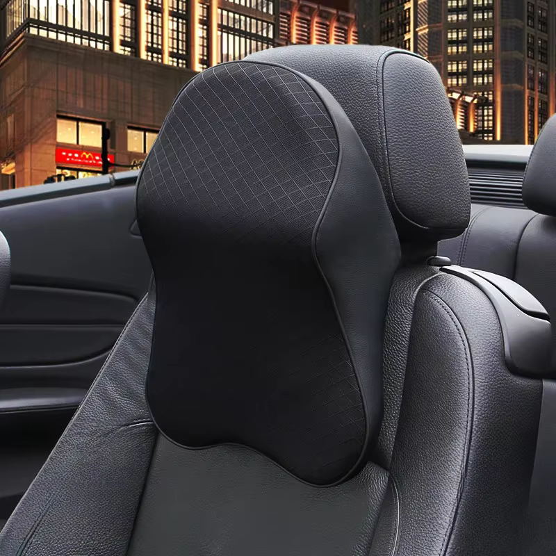 Appui-tête de voiture respirant, coussin de siège, oreiller en mousse à mémoire de forme, Support de