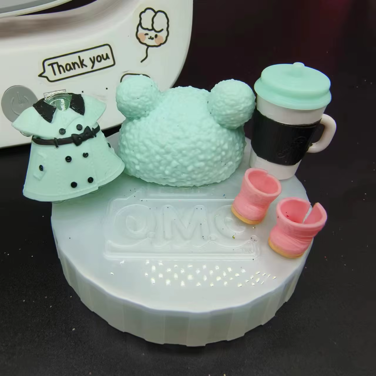 LOL-Ensemble d'accessoires de poupée DIY, vêtements, chaussures, lunettes, bouteille de lait