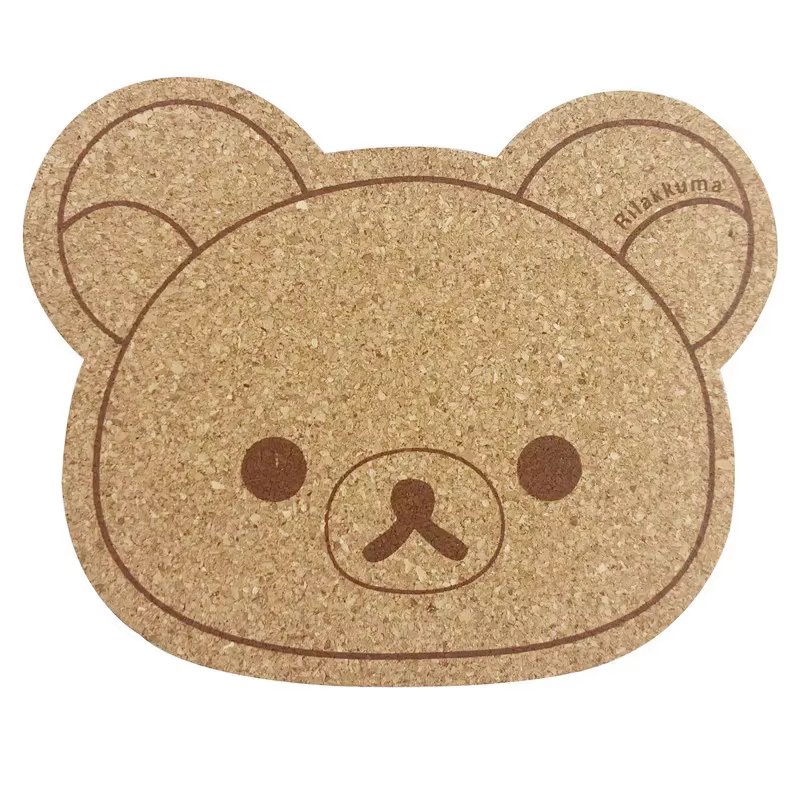 Dessin animé 1PC Rilakkumas Table à manger napperon dessous de verre accessoires de cuisine tapis ta