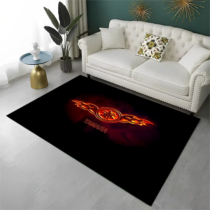 Tapis 3D Y-Yamaha Racing Moto pour salle de jeux, chambre, salon, canapé, décoration intérieure, tap