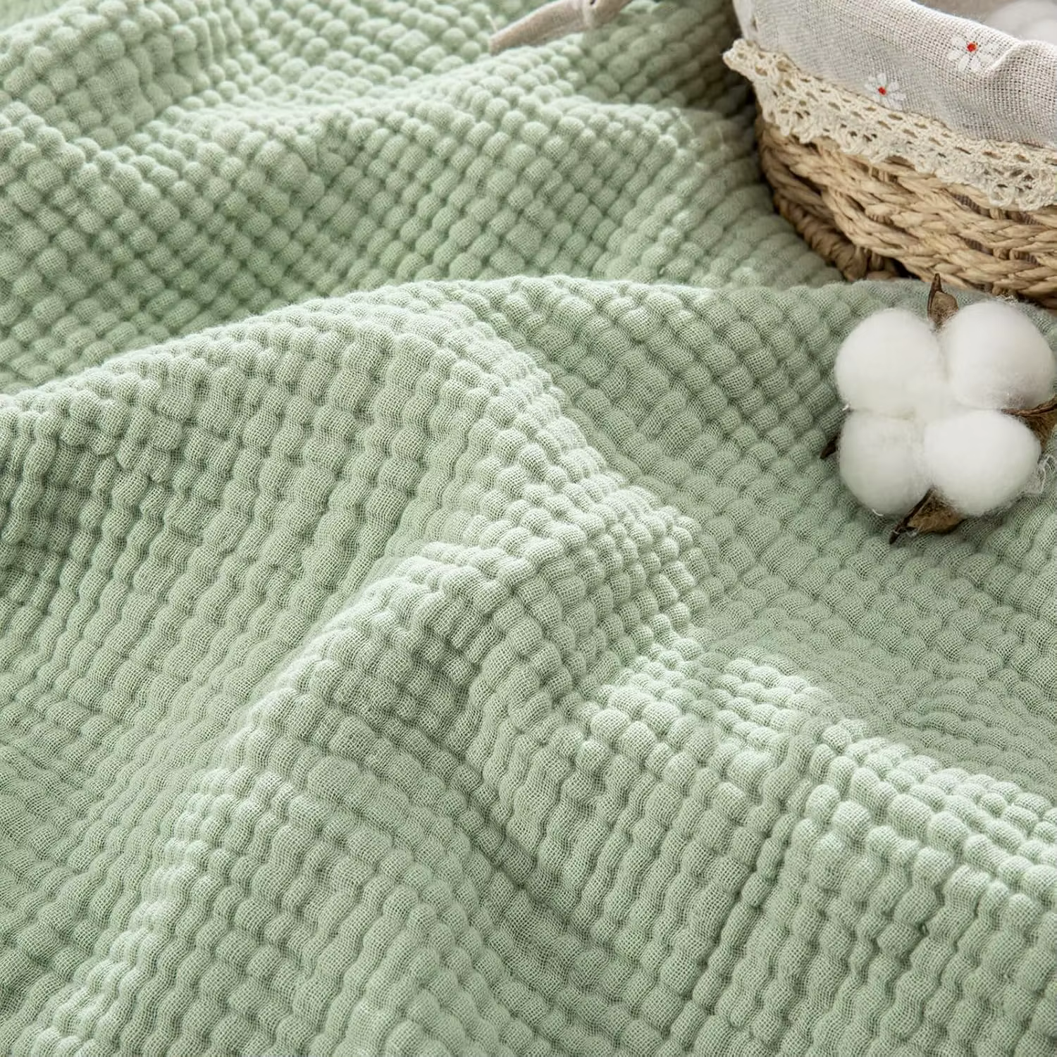 Tissu en coton Double gaze 100% coton, pour bricolage, matériel de couture artisanal, robe, serviett