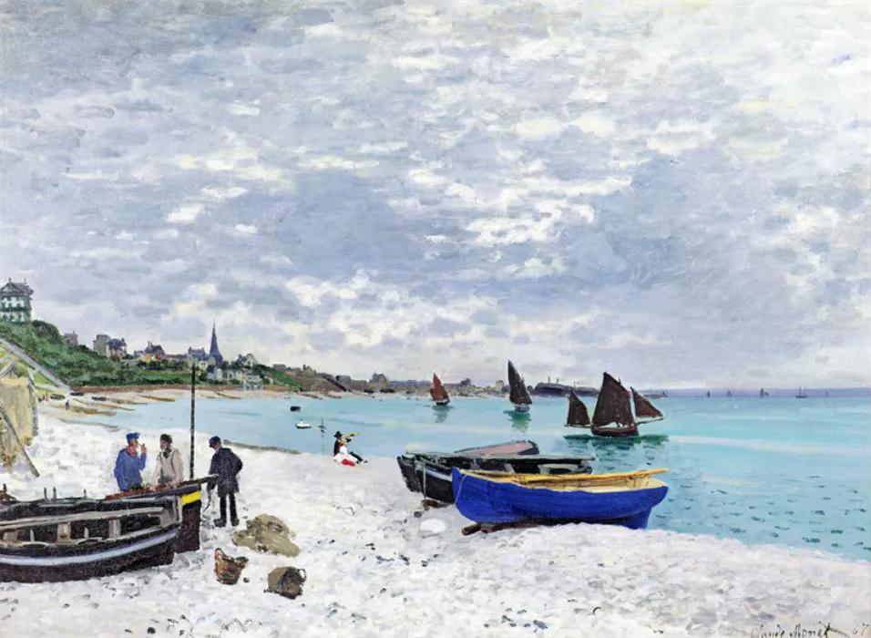 Peinture sur toile abstraite rétro impressionniste de Claude Monet, affiches et gravures nordiques, 