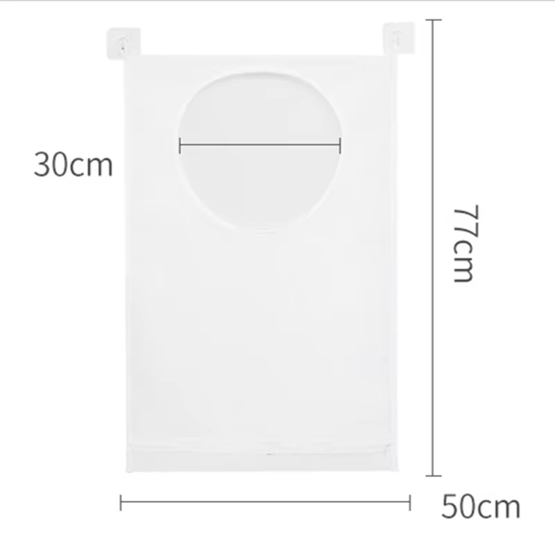 Sac de Rangement pour Vêtements Sales, Cadre de mir, Pliable, en Maille, pour le illant, pour la Mai