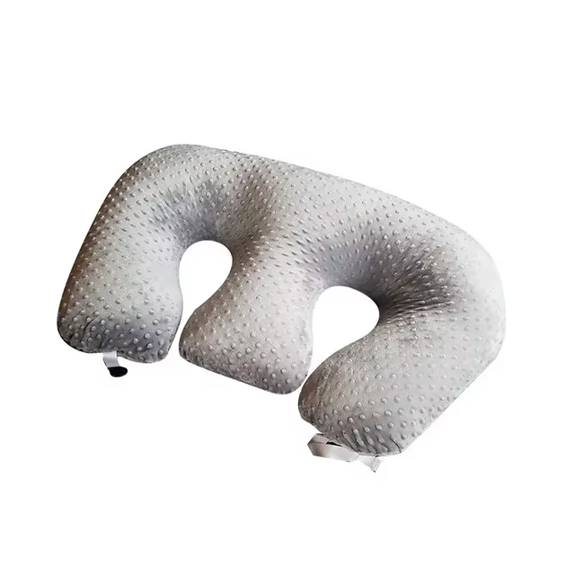 Oreiller d'allaitement double pour bébé, coussins d'alimentation anti-crachats, accent de bébé