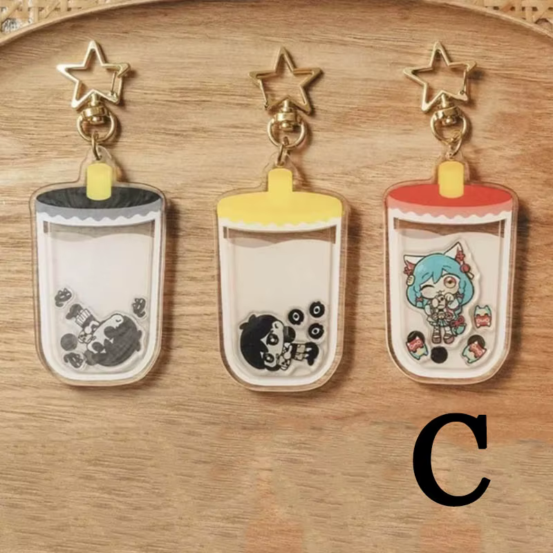 Porte-clés de cosplay Omori Sunny Basil, pendentif en acrylique Kawaii, accessoires de décoration po