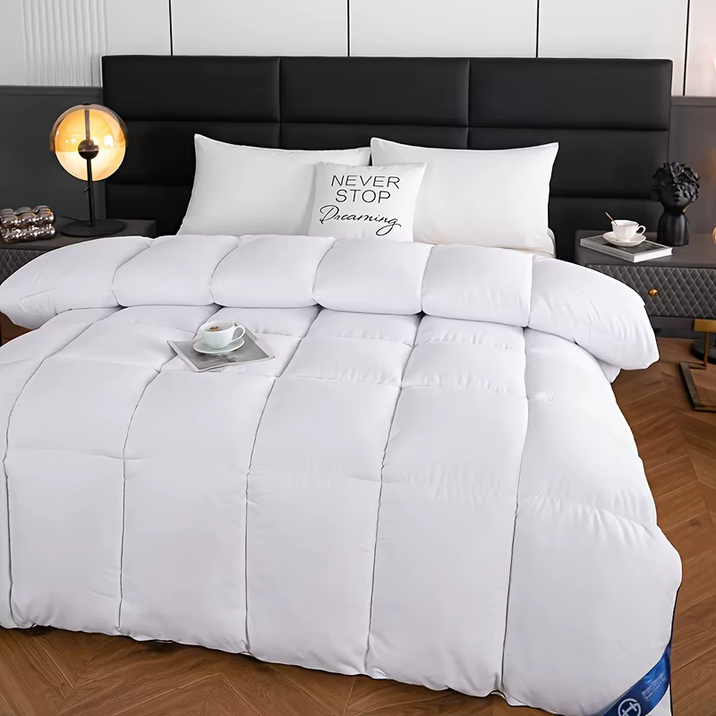 Couette de style hôtel Queen KingLightweight moelleux, confortable et respirante, douce couette d'hi