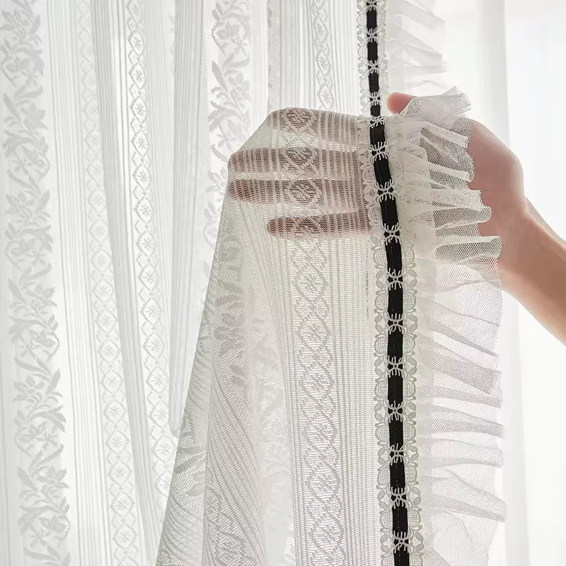 Rideaux modernes en Chenille romantique Rose, pour salon, chambre à coucher, salle à manger, occulta