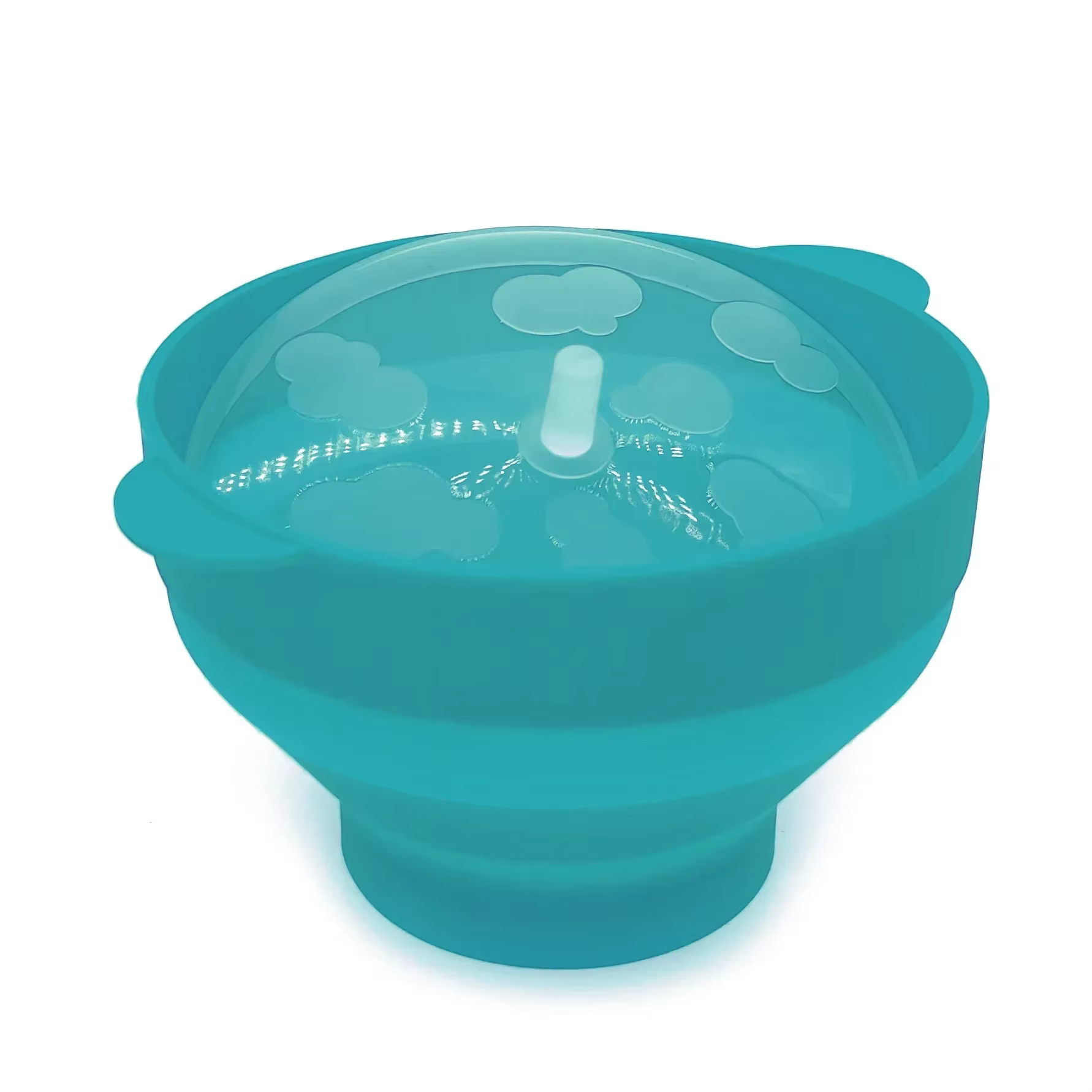Bol pliable multifonction en Silicone, bricolage, micro-ondes, bol à pop-corn, seau, machine à pop-c