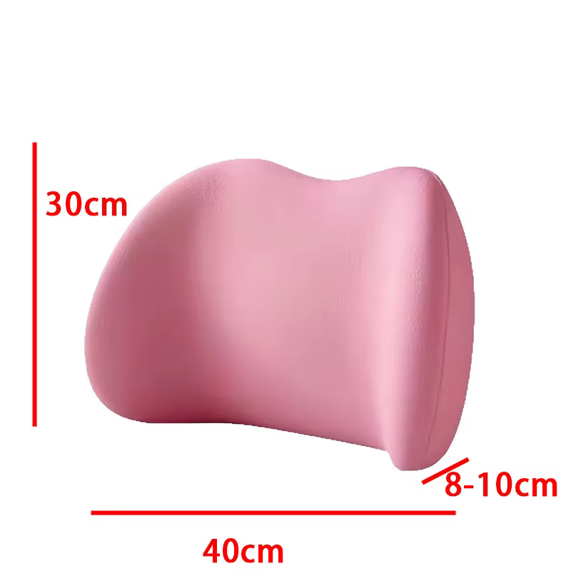 Coussin de soutien lombaire ergonomique pour le sommeil, oreiller lombaire pour chaise de bureau, co