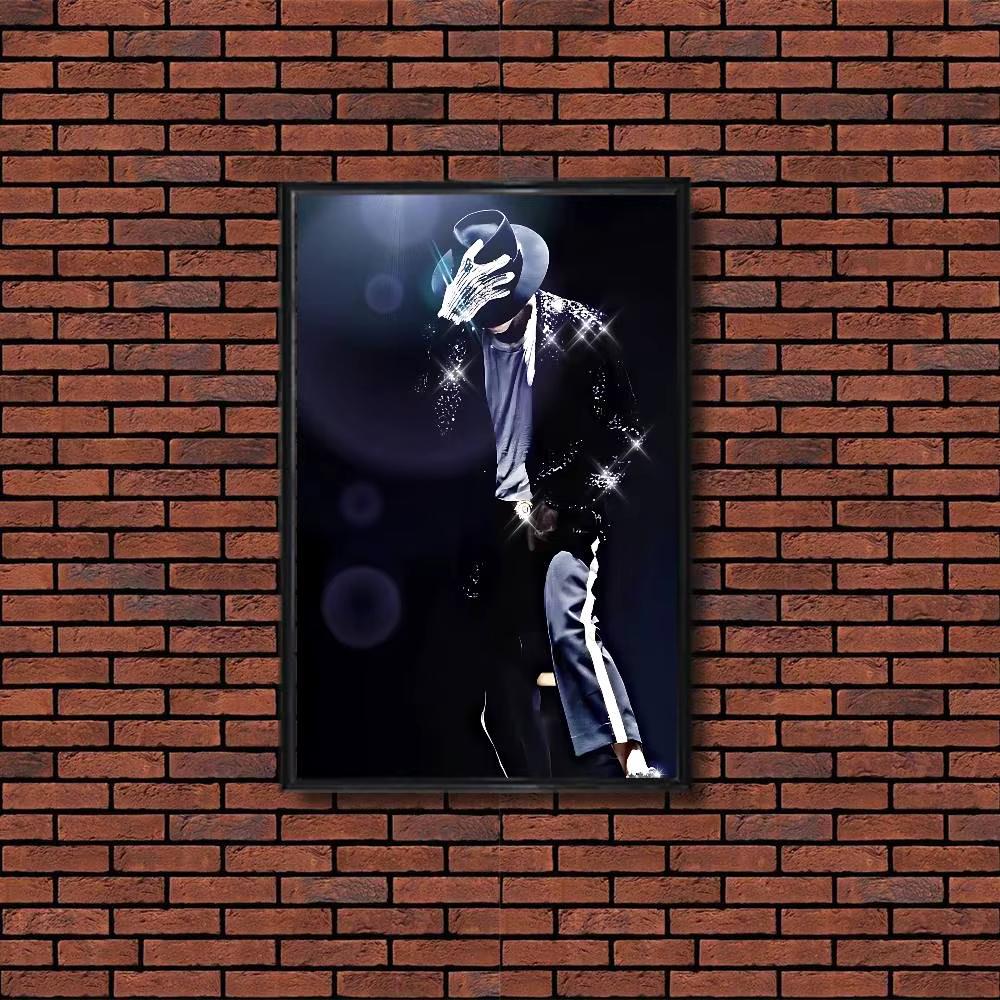 Dance King Michael Jackson MJ – affiche murale décorative de haute qualité pour dortoir, salon, déco