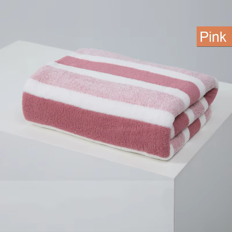 Serviette de bain absorbante épaisse, serviette de visage douce pour la maison, 1 pièce