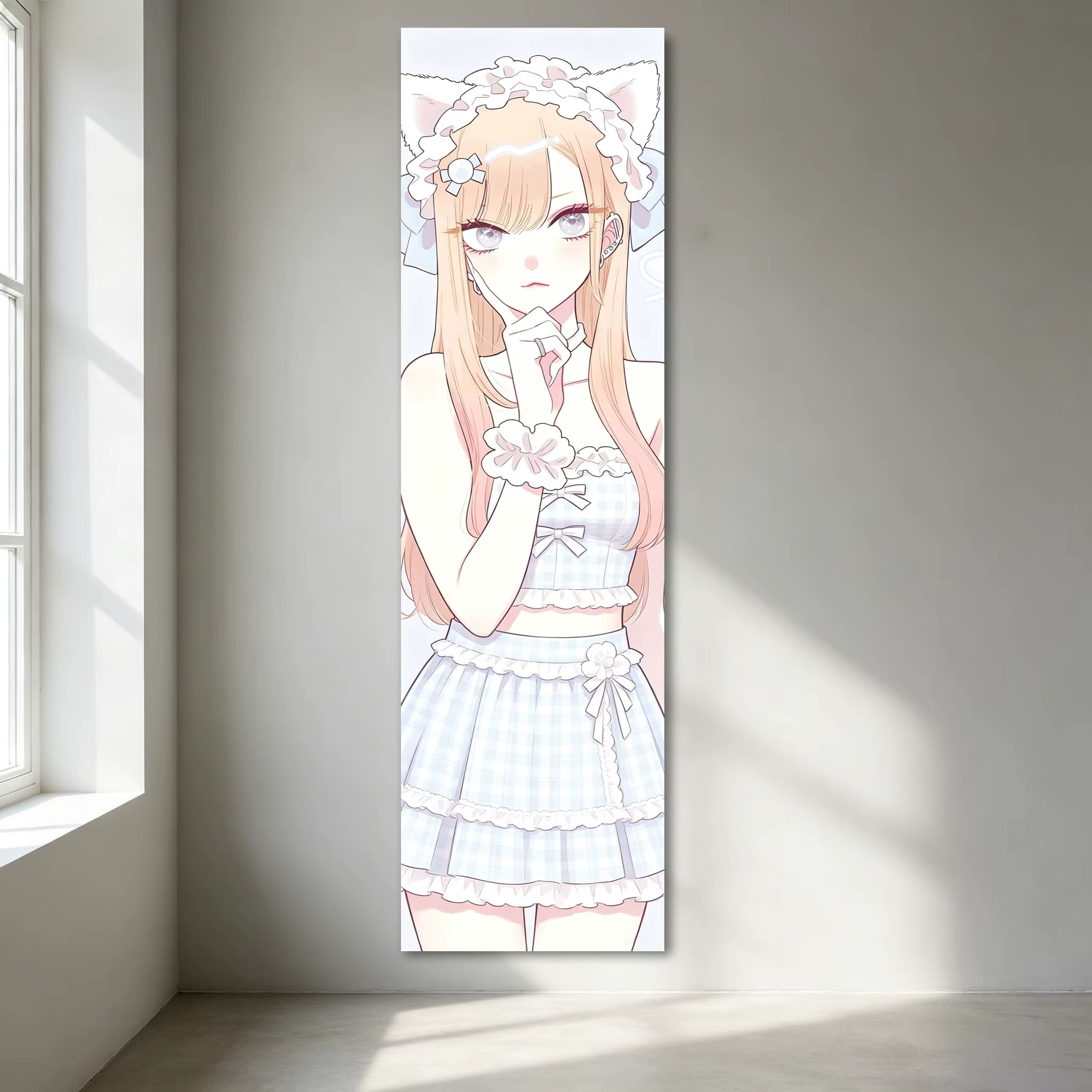 Grande tapisserie longue My Dress-Up Darling, tapisserie d'anime japonaise, idéale pour la décoratio