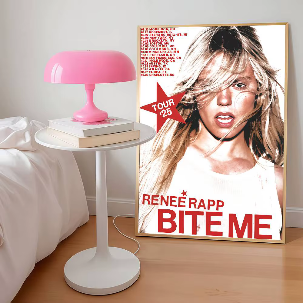 Affiches du chanteur Renee Rapp, décorations murales pour dortoirs, chambre à coucher et salon, cade