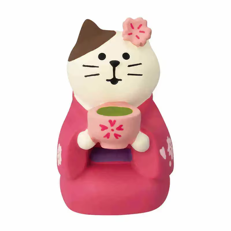 Décoration de bureau pour chat Matcha Maiko, tasse de thé pour chat, théière en lapin, accessoires d