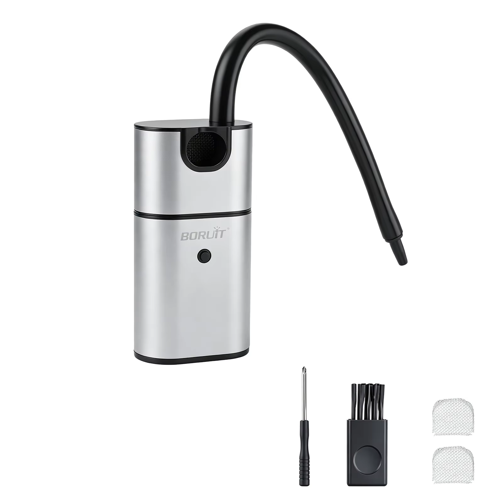 BORUiT SK302 Pistolet à fumée portable pour cuisine moléculaire, infuseur de fumée, générateur de fu