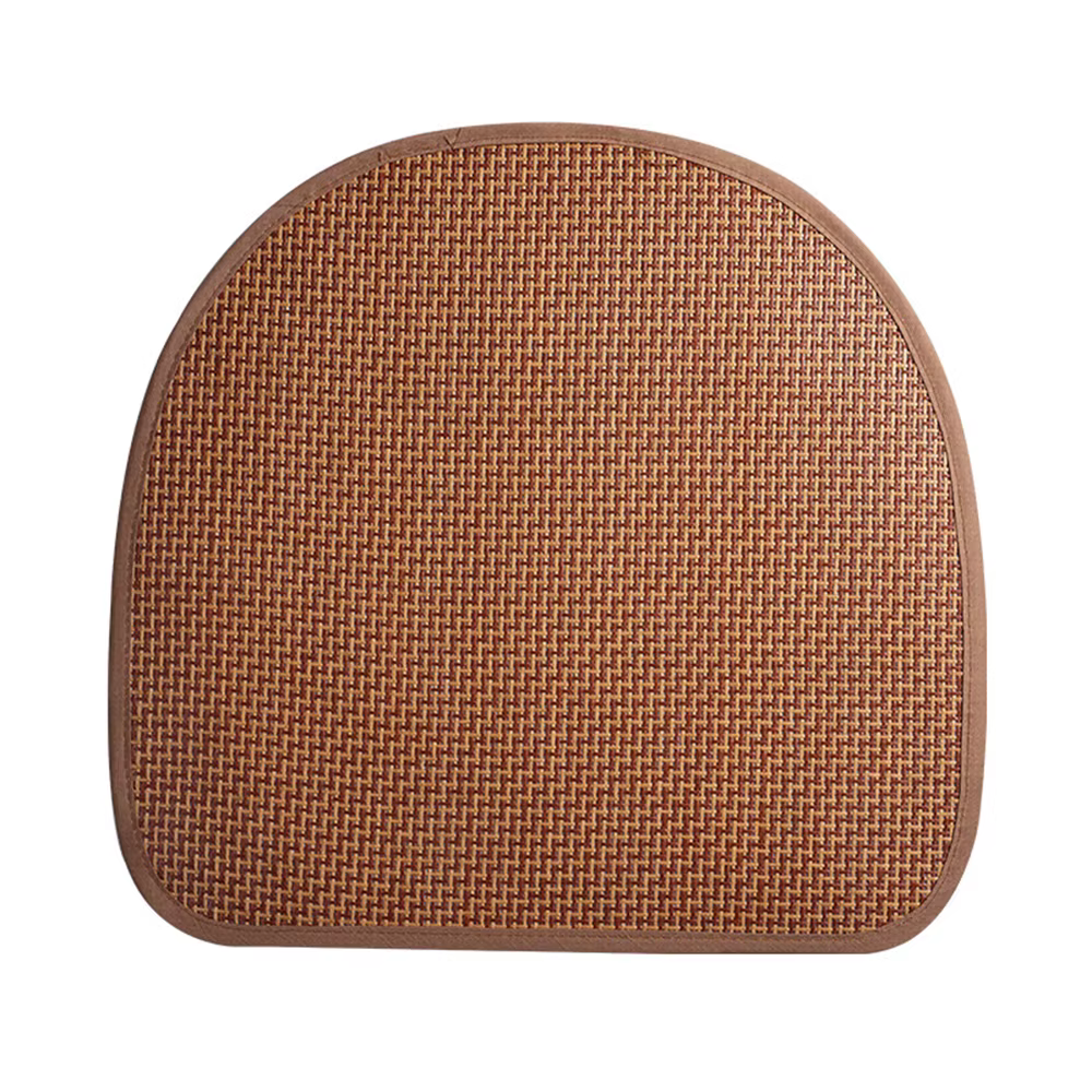 Coussin de chaise en rotin tressé, respirant et antidérapant pour l'été, tapis rafraîchissant confor
