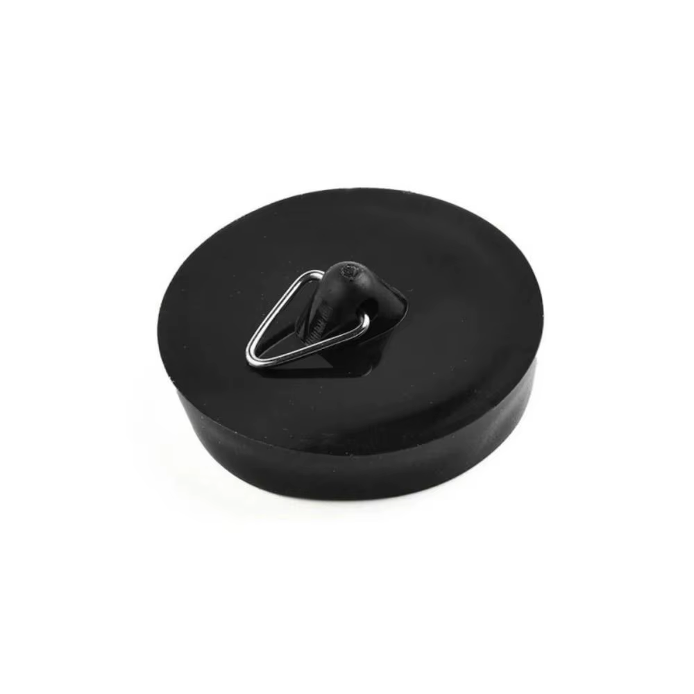 Accessoires de salle de bain : Bouchon de vidange rond en caoutchouc pour lavabo, bouchon anti-fuite