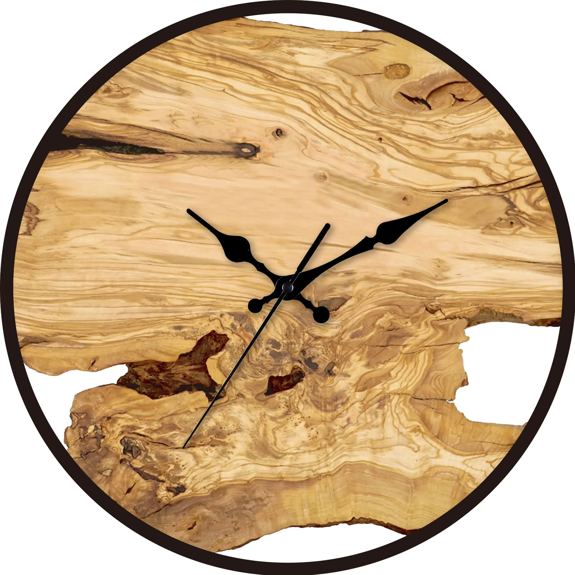 Style européen rétro horloge murale montre salon muet pendule horloge goût élégant cadeau de famille