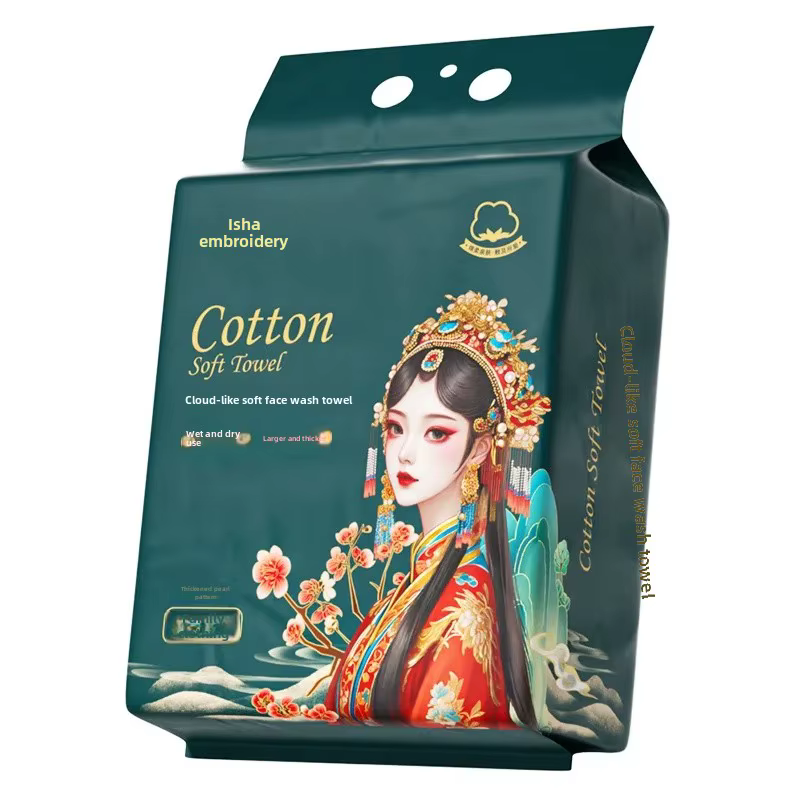 Serviettes de visage épaisses en coton doux pour la maison et le salon de beauté, utilisation à sec,