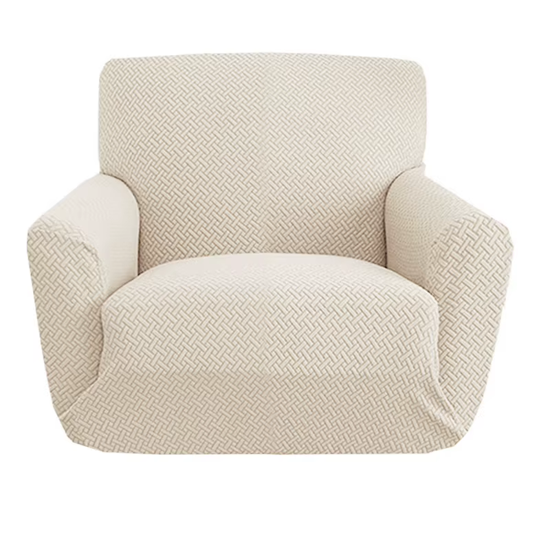 Housse de canapé pour fauteuil en Polyester Jacquard, housse de canapé élastique pour salon, 1 siège