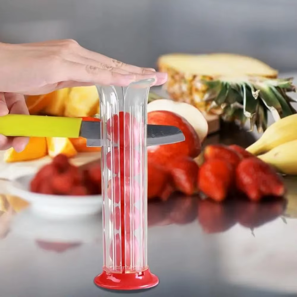 Petite trancheuse de tomates multifonctionnelle, 1 pièce, pour fruits, cerises, raisin, tomates, Gad
