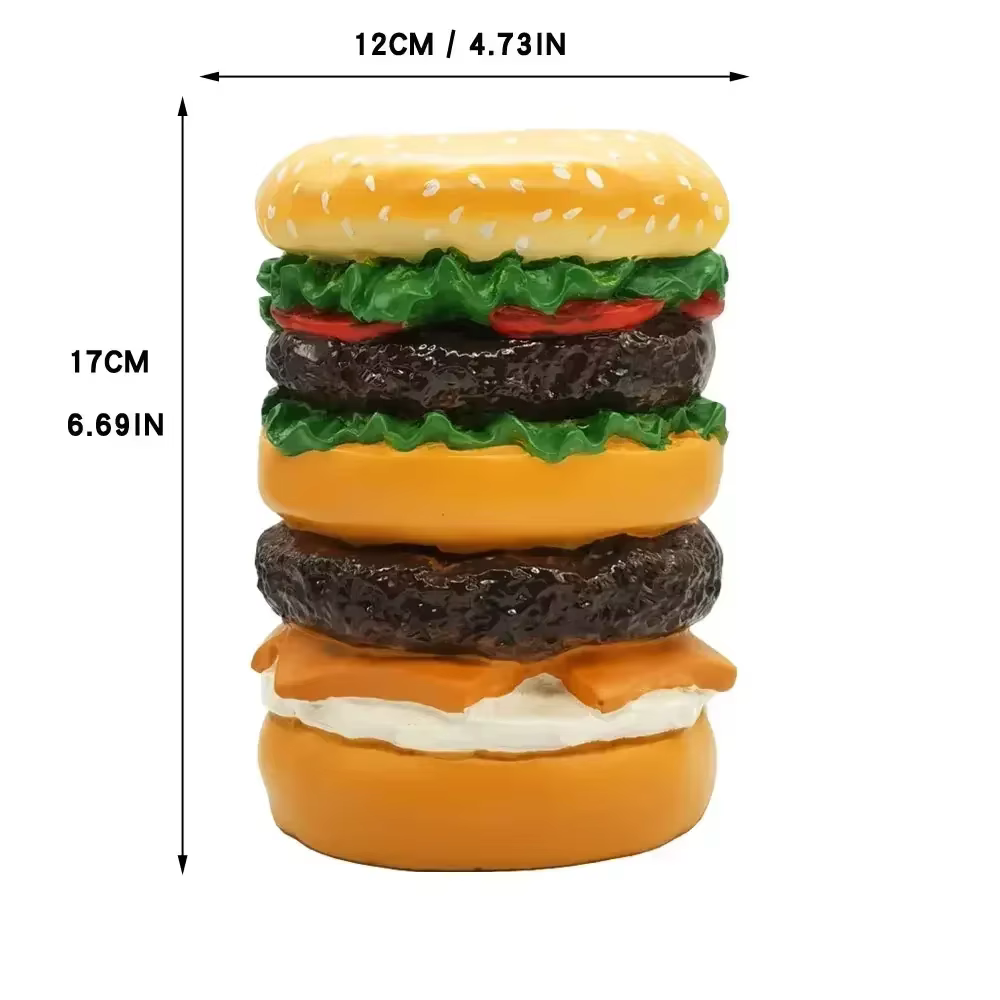 Tabouret en résine alimentaire de dessin animé, maïs amusant, crème glacée, chaise de dessert à beig
