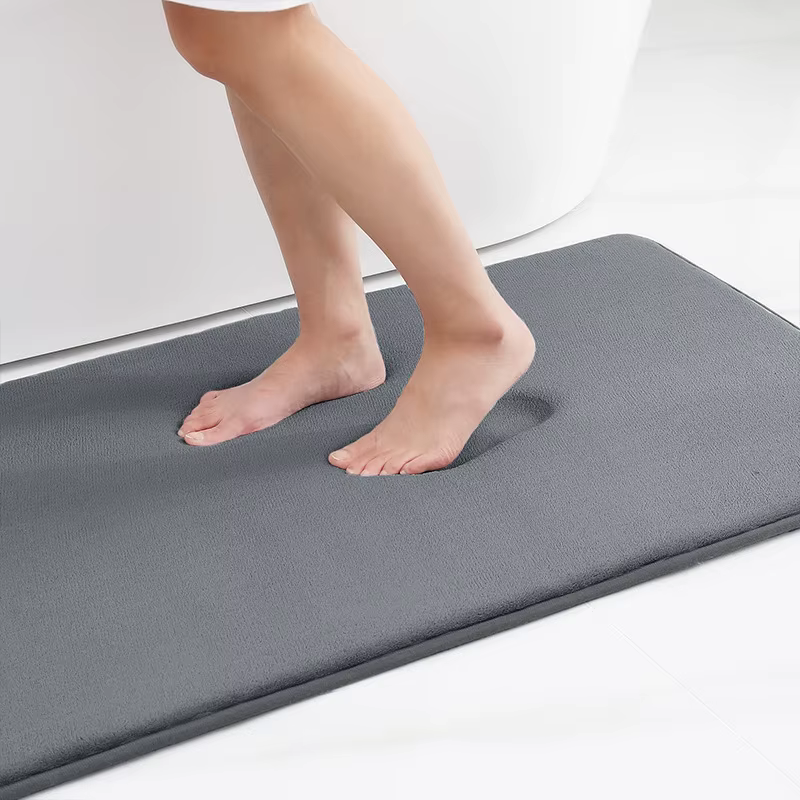 HOPolymers-Tapis de sol latéral en mousse à mémoire de forme, non ald, super absorbant, doux, pour b