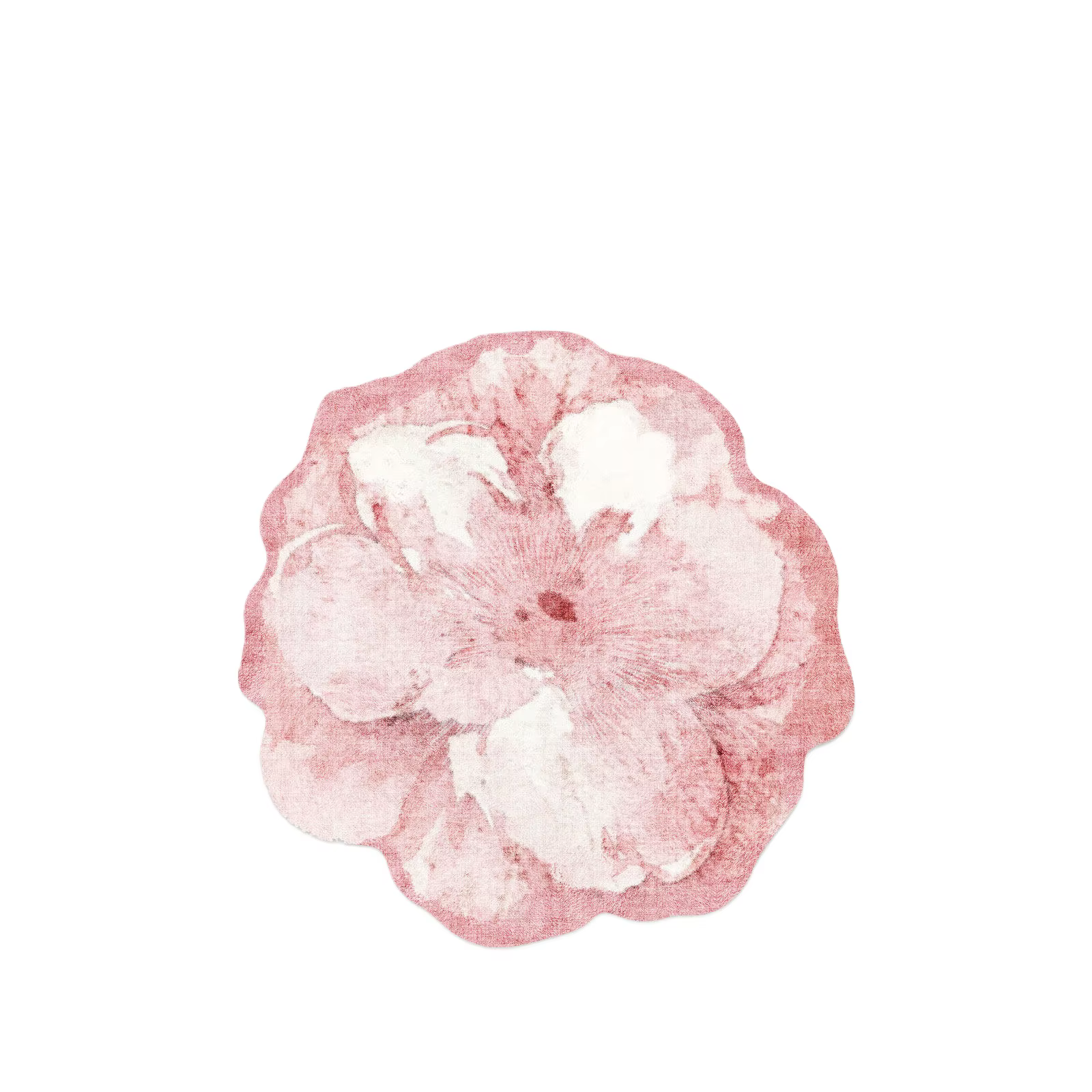 Tapis rose épais et moelleux pour chambre à coucher, forme irrégulière, pour fille, tapis de sol lav
