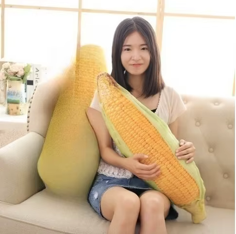 Coussin en peluche créatif en forme de légumes (brocoli, pomme de terre, chou, laitue) pour décorati