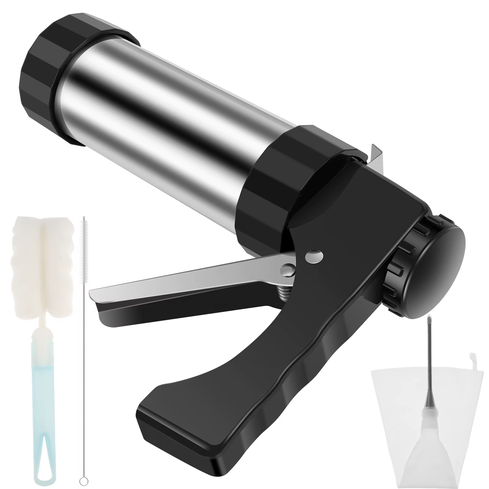 Churrera Churro Maker Machine en acier inoxydable bricolage gâteau crème décor faisant la Machine bu