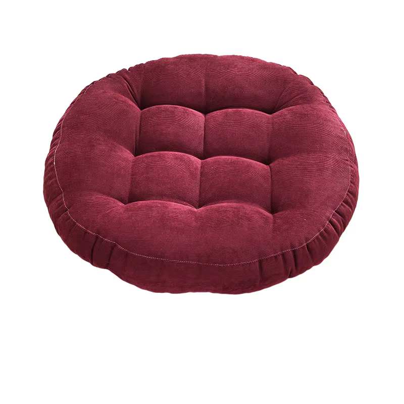 Coussins de sol ronds et carrés de grande taille pour la méditation, coussin de sol pour salle de cl