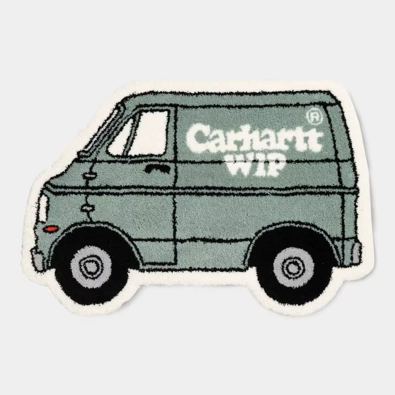 Tapis de dessin animé créatif pour voiture, maison, salon, chambre à coucher, chevet, chambre d'enfa