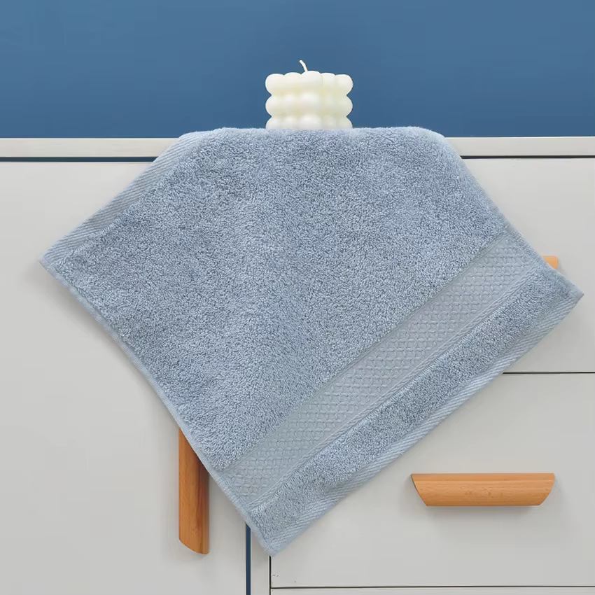20 couleurs mouchoir serviettes haute qualité coton petite serviette couleur unie doux épais 34*34 c