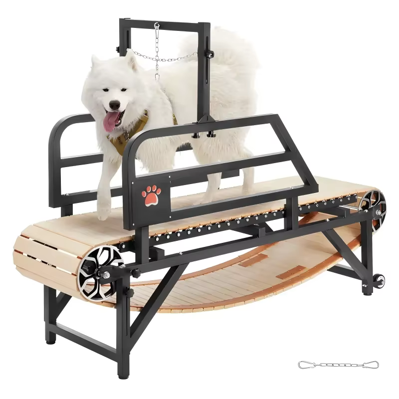 USMILEPET gros bois haute qualité intérieur tapis roulant pour animaux de compagnie Machine de cours