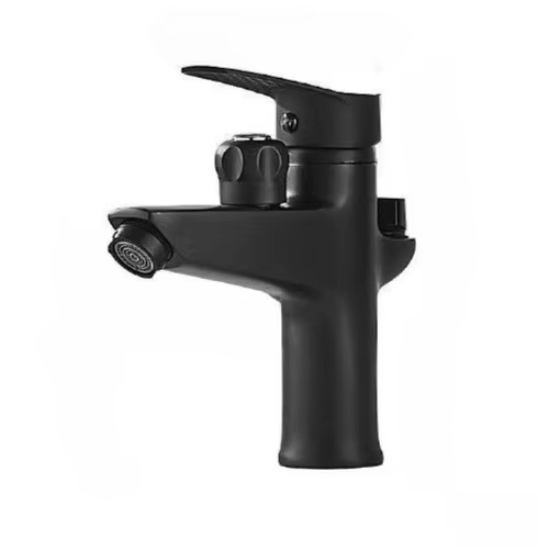 Robinet mitigeur d'évier monté sur le pont, robinet de lavabo de salle de bains, robinet de lavabo d