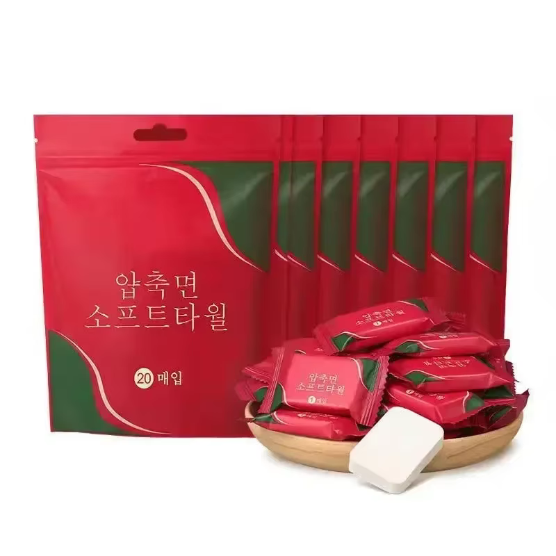 Serviette en microfibre jetable, accessoires de salle de bain pour la maison, Mini lingettes de plag