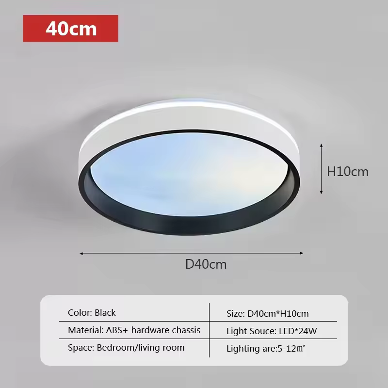 Plafonnier LED bleu, design minimaliste carré, encastré, pour chambre à coucher, cuisine, lampe de b