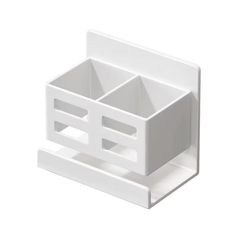 Support mural multifonctionnel pour brosses à dents et rasoirs, nouveau rangement sans perçage pour 
