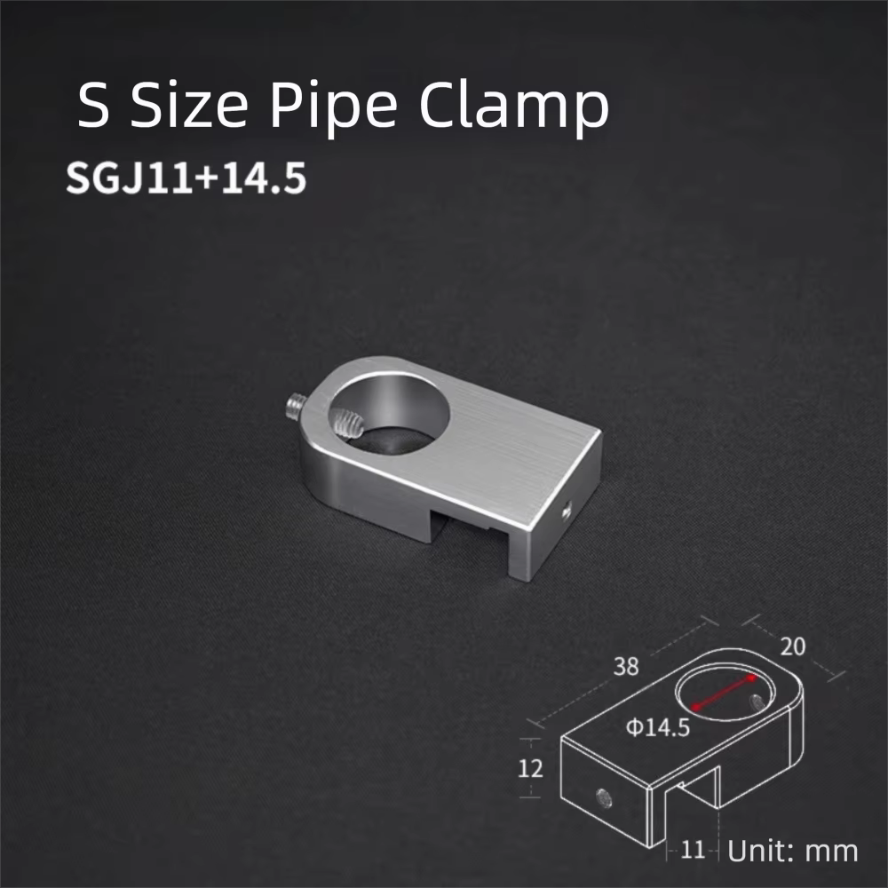 Support de tube d'eau portable pour aquarium, clip de fixation multifonctionnel en alliage d'alumini