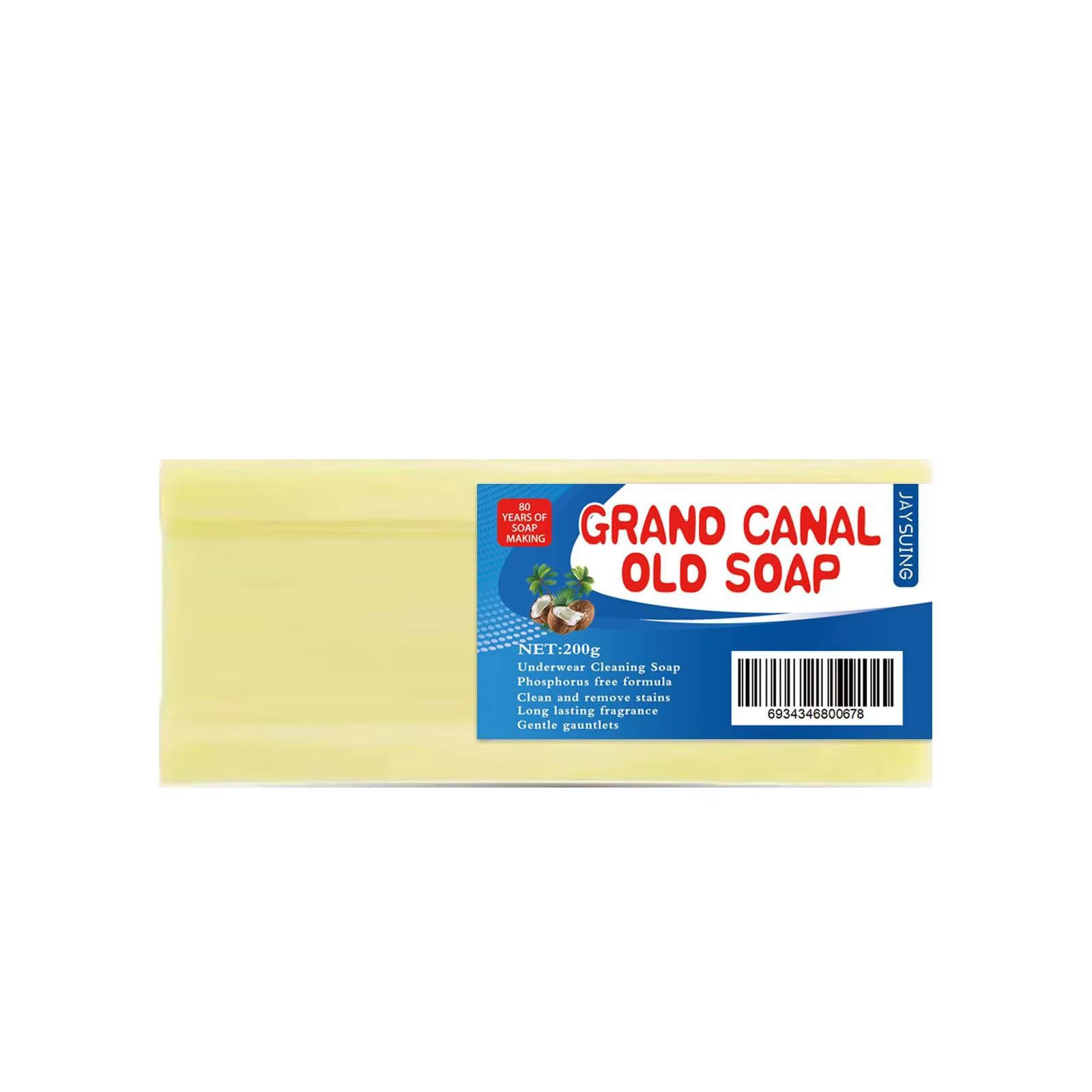 Savon de nettoyage du linge, savon du Grand Canal, dissolvant de taches et d'odeurs, nettoyant pour 