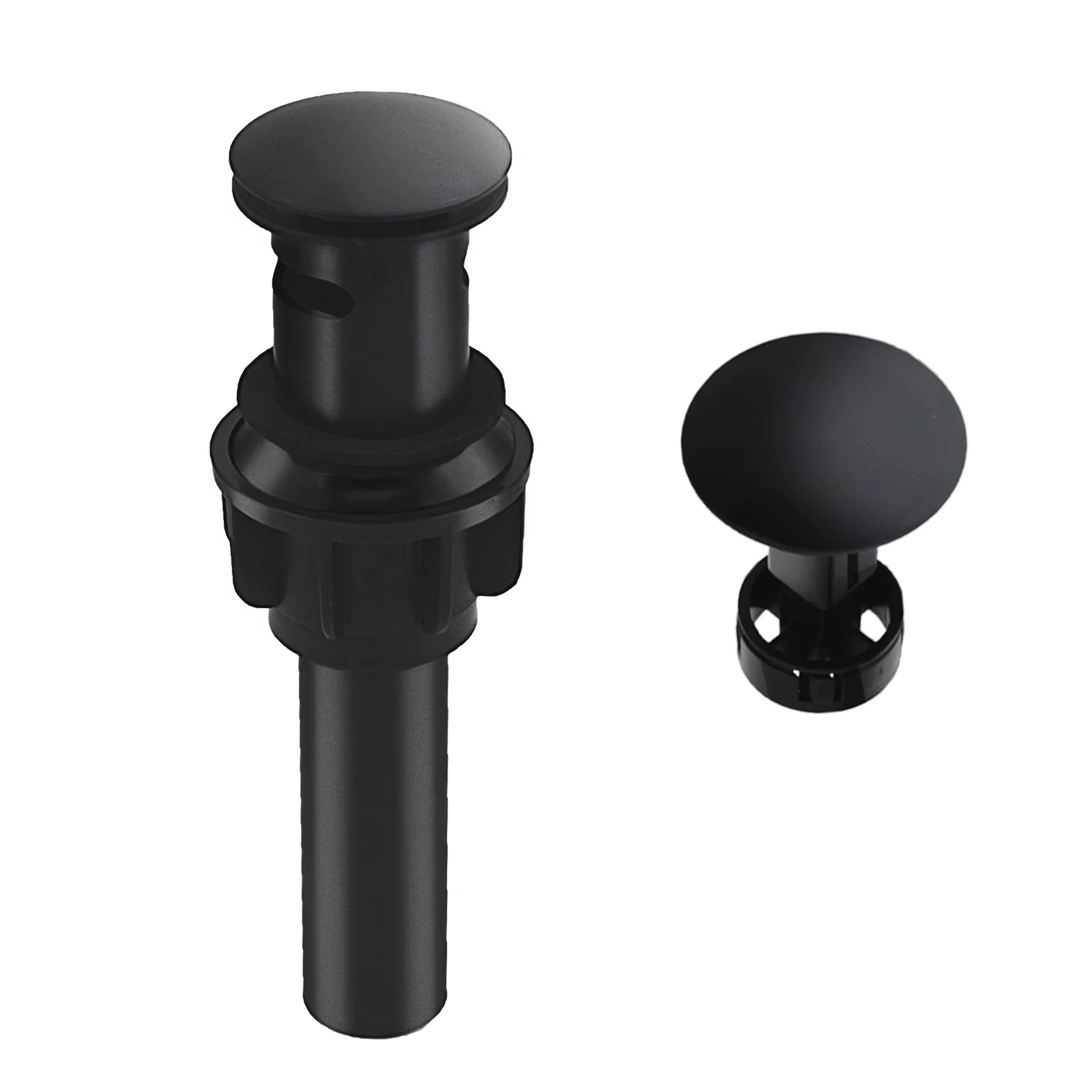 Bonde de lavabo avec siphon anti-débordement pour lavabo de salle de bain, ensemble de vidange escam