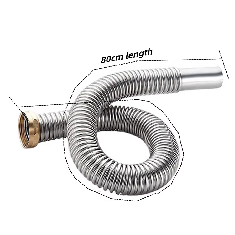 Filtre de Vidange d'Évier de Cuisine en Acier Inoxydable, Pipe Précieuse Unique, Dépistolet ant, Lav