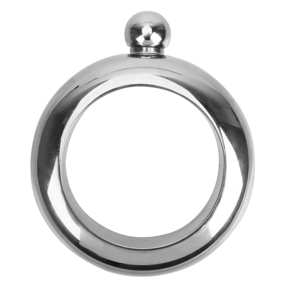 Accessoires pour boissons, Bracelet de 3.5 oz, flacon rond et Chic, bouteille de vin élégante pour w