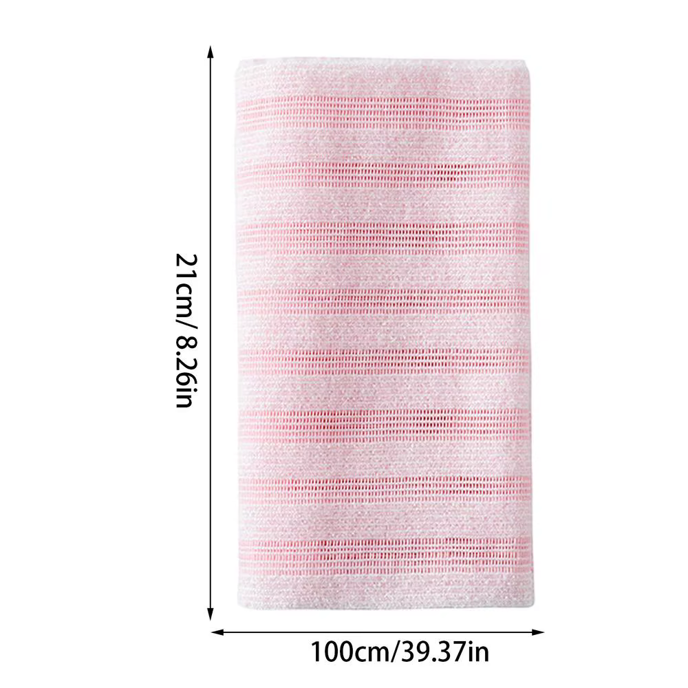 Serviette de bain exfoliante, éponge douce pour le corps et le dos, accessoires essentiels de nettoy