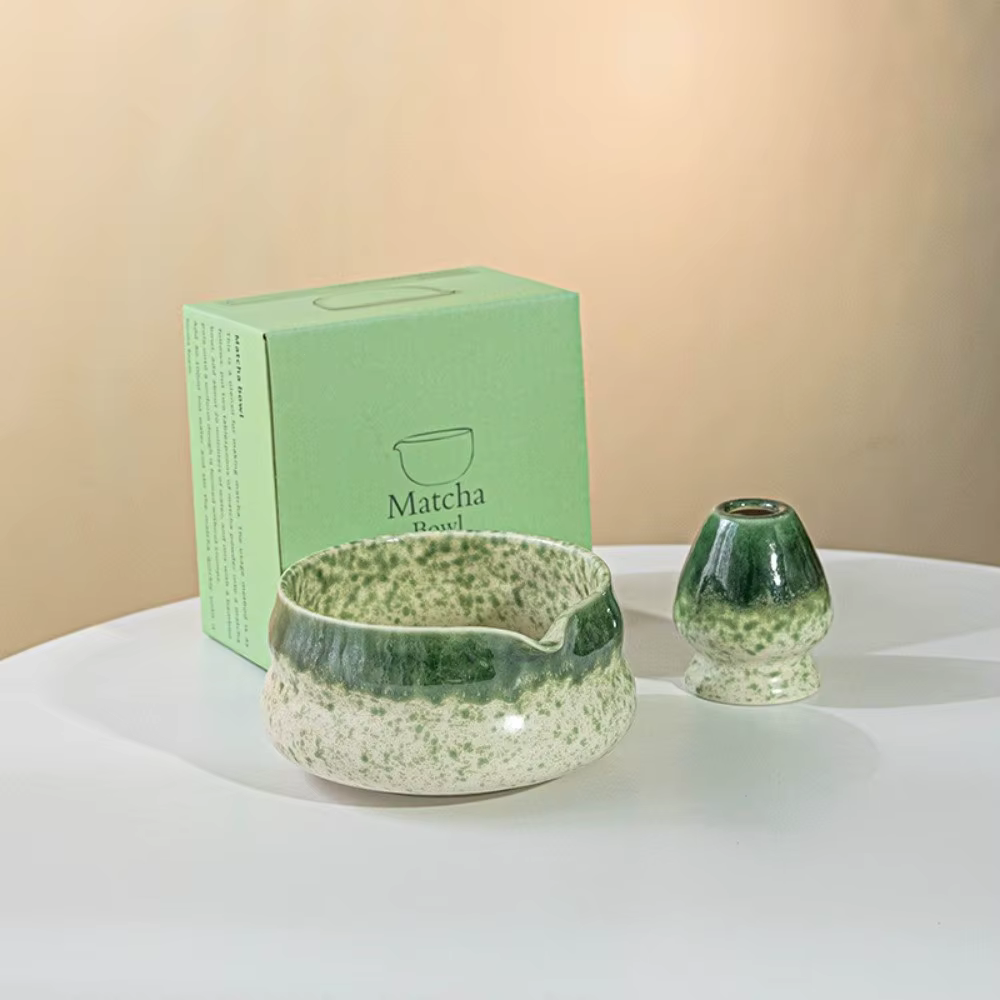 Ensemble de fouet à thé 2 pièces, ensemble de bol à matcha, outils pour la préparation du thé, acces