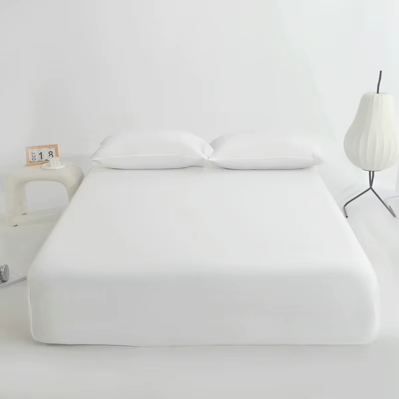 Drap-housse en Fiber de refroidissement, housse de matelas d'été au toucher frais, drap de lit élast