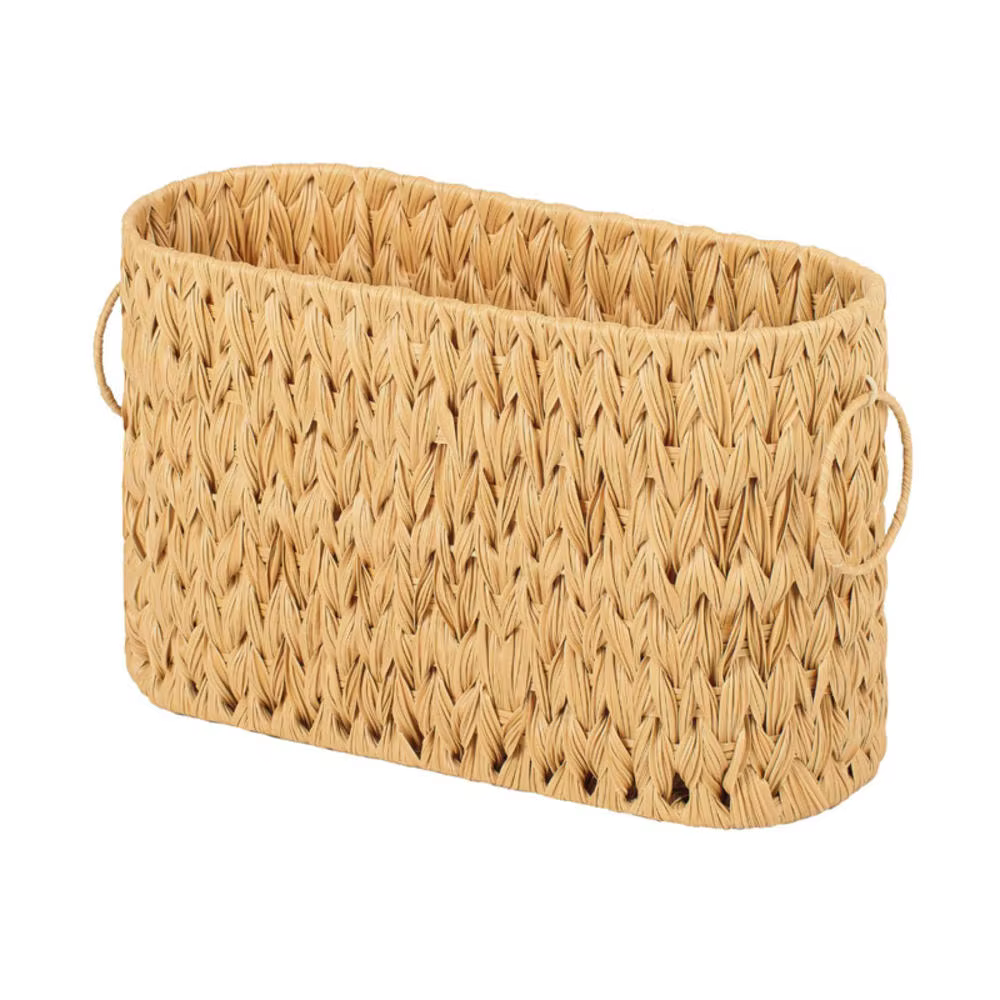 Panier de rangement pour salle de bain, panier pour papier toilette peu encombrant, porte-papier hyg