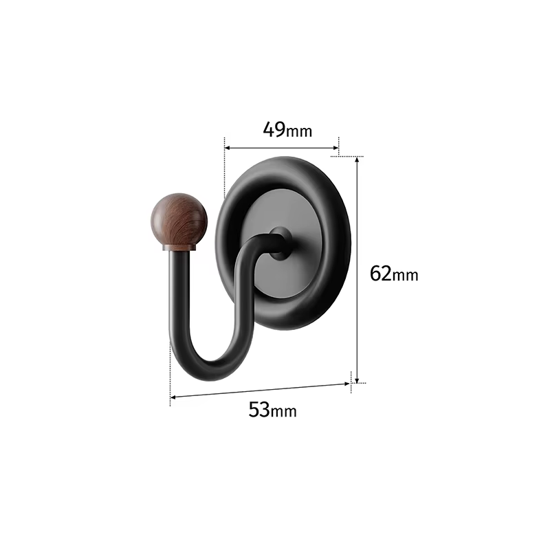 Crochets créatifs pour salle de bain, adhésif solide sans poinçon, crochets pour serviettes muraux p